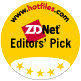 ZDNet Editor's Pick: 5 Star Rating